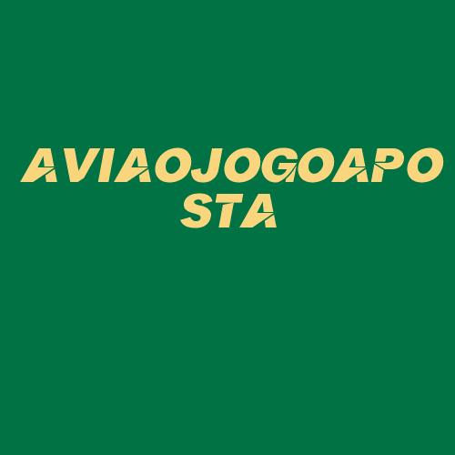 Logo da AVIAOJOGOAPOSTA